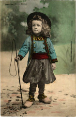 Jeune Breton - Type - Folklore -
													29 Finistère
												