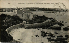 Brignogan - Vue Generale de la Plage et des Villas