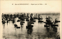Douarnenez- Depart pour la peche France à Douarnenez