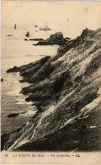 La Pointe du Raz - Vue perspective