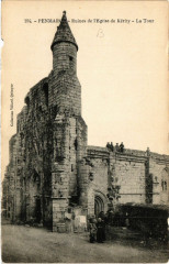 Penmarc'H - Ruines de l'Eglise de Kerity - La Tour