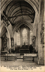 Env. de Douarnenez Eglise Notre-Dame de Comfort Le Choeur (XVIs à Douarnenez