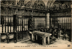 Saint-Herbot (Finisttere) - Intérieur de la Chapelle le Jubé et