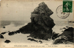 Tregastel-Primel - Rochers par gras tempts - Greve du Diben