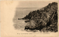 La Pointe du Raz - Le Moine vu de l'ancienne pointe