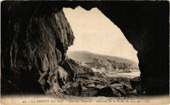 La Pointe du Raz - Baie des Trépassés - Intérieur de la Grotte