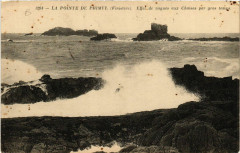 La Pointe de Primel (Finistere) - Effet de vagues aux Chaises par