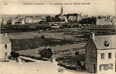 Roscoff - vue générale - prise de l'Hotel Roscovite à Roscoff