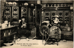 Autour des lits clos bretons - Le Premier Baiser