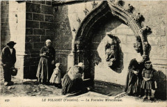 Le Folgoet (Finistere) - La Fontaine Miraculeuse