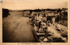 Douarnenez (Finistere) - Quai du Port Rhu à Douarnenez