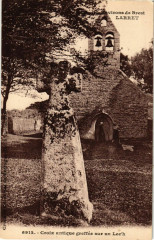 Croix antique greffée sur un Lec'h