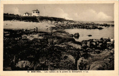 Beg-Meil - Les rochers de la pointe du Semaphore