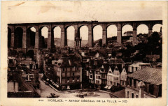 Morlaix - Aspect general de la Ville à Morlaix