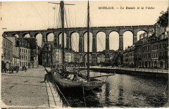 Morlaix - Le Basin et le Viaduc à Morlaix