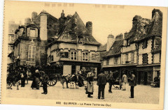 Quimper - La Place Terre-au-Duc à Quimper