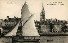 Saint-Malo La Grande Porte. Le Clocher France à Saint-Malo