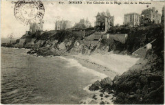 Dinard - Vue générale de la Plage à Dinard