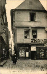 Dinan - St-Dinan et la Rue de la Cordonnerie à Dinan