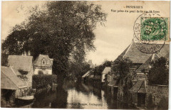 Pontrieux - Vue prise du pont de la rue Saint-Yves à Pontrieux