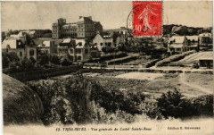 Tregastel - Vue générale du Castel Sainte-Anne à Trégastel