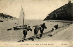 Saint-Brieuc - Le Halage a la Sortie du Port à Saint-Brieuc