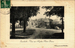 Lamballe - Vue sur l'Ãglise Notre-Dame