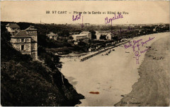 Saint-Cast - Plage de la Garde et Hotel Ar-Vro