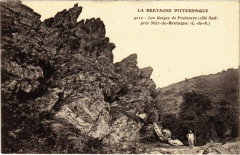 La Bretagne Pittoresque Les Gorges de Poulancre pres Mur-de-Breta