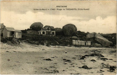 Plage de Tregastel à Trégastel