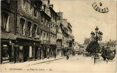 Guingamp - La Place du Centre à Guingamp