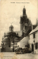 Pleyben - Exterieur de l'Abside de l'Eglise