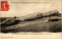 Le Grand Menhir brise a Locmariaquer