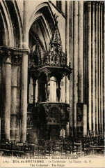 Dol-de-Bretagne - La Cathedrale - La Chaire -
													22 Côtes d'Armor
												