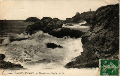 Saint-Lunaire - Tempete au Décollé
