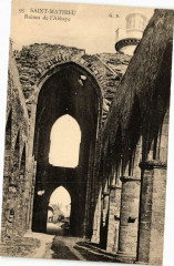 Saint-Mathieu-Ruines de l'Abbaye