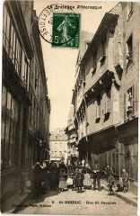 Saint-Brieuc-Rue Saint-Jacques à Saint-Brieuc