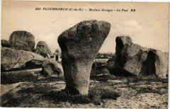 Ploumanach-Rochers étranges-Le Pied