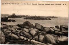 Ploumanach-La Passe devant le Chateau de Costaérés