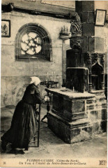 Perros-Guirec-Un Voeu a l'Autel de Notre Dame de La Clarte à Perros-Guirec