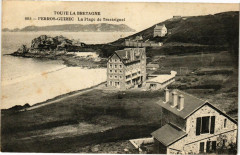 Carte postale ancienne Perros-Guirec La Plage de Trestrignel France
                                                                     à Perros-Guirec
                                