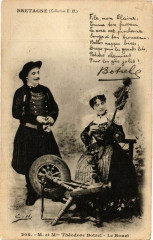 Bretagne-M. et Mme Théodore Botrel-Le Rouet