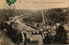 Dinan - Vue sur la Rance prise du Jardin Anglais -
																					22100 Dinan
																			