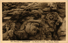 Cote d'Emeraude - Rotheneuf - Les Rochers Sculptes - Le GUERrier à Saint-Malo