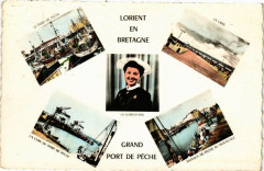 Lorient en Bretagne - Grand port de Peche à Lorient