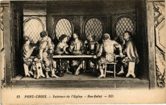 Pont - Croix - Interieur de l'Eglise - Bas-Relief
