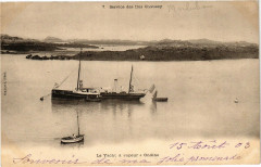 Le Yacht a vapeur Ondine (15 Aout 03)