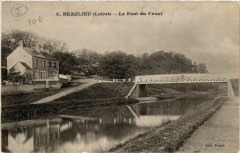 Beaulieu - Le Pont du Canal -
													45 Loiret
												