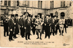 Orleans Fetes de Jeanne d'Arc 1920 Réception du Maréchal Foch à Orléans