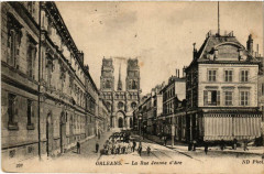 Orleans La Rue Jeanne d'Arc à Orléans